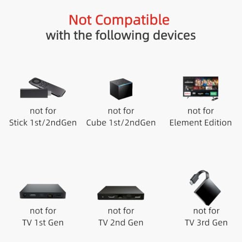Image of Replacement Voice Remote for Fire Stick, TV Cube, Amazon Fire Smart TV | for FireStick (HD, 4K, Select, Plus, 4K Max), Smart TV (Omni, Ember, Insignia, Toshiba)