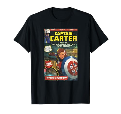 T-shirt Captain Carter Marvel à porter pour vos sorties pop culture et ciné