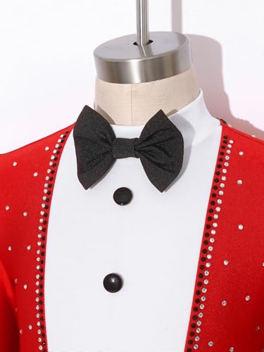 Costume cirque ringmaster fille robe magicien strass danse 9-10 ans - 5