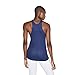 American Apparel Women's Tri-Blend Sleeveless Racerback Tank, tri-Indigo, Large
