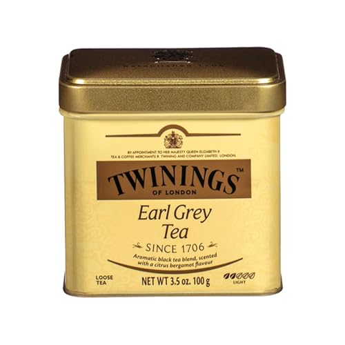 Image of Twinings Earl Grey Loose Black Tea Tin, 3.53 Ounce Tin (Pack of 1)