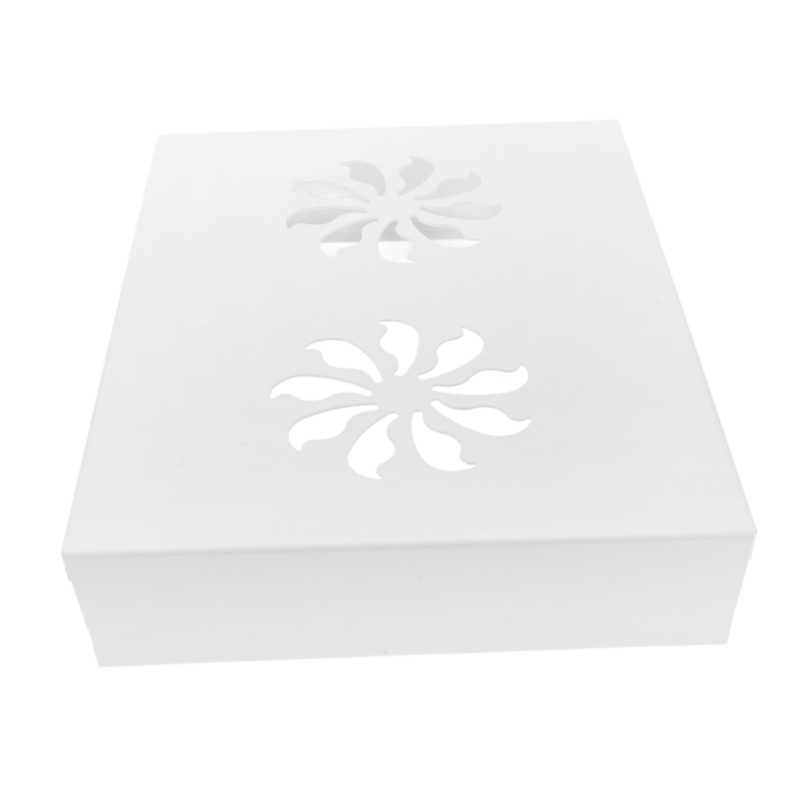 Tofficu Anello di Supporto per Wok per Piano Cottura Elettrico, in Acciaio al Carbonio Bianco, Robusto e Multifunzione, per Cucina e Conservazione