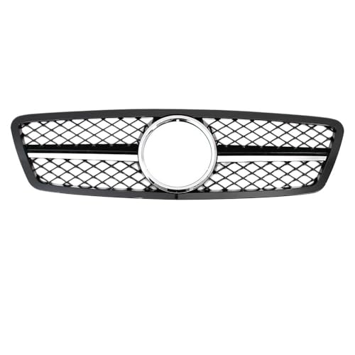 Calandre W203 noire brillante style AMG pour Mercedes Classe C 2001-2007