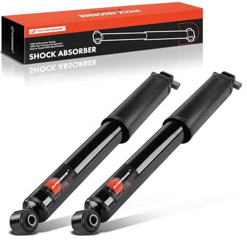 A-Premium Front Suspension Shock Absorber Compatible with Jeep JL Series Wrangler 2018-2024, JT Series Gladiator 2020-2024, 2-PC Set