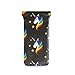 HUSSRITY Eyeglasses Case Unicorn With Rainbow Mane Sunglasses Pouch Soft PU Leather Squeeze Top Eyeglass Holder Portable Glasses Case For Women Men