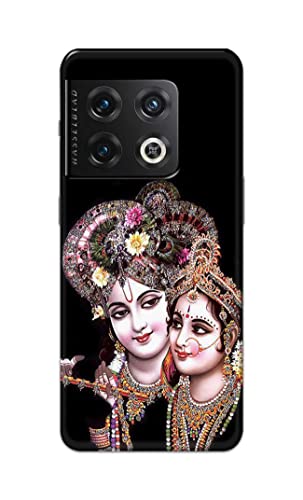 Image of Printed Hard Back Cover Case for OnePlus 10 Pro 5G Back Cover (Radha Krishna) -203