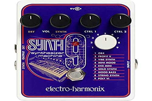 Electro Harmonix Synth9 Pédale d’effet - Les Beatles, Paul McCartney, John Lennon, RIngo Starr, George Harrison Electro Harmonix Synth9 Pédale d'effet