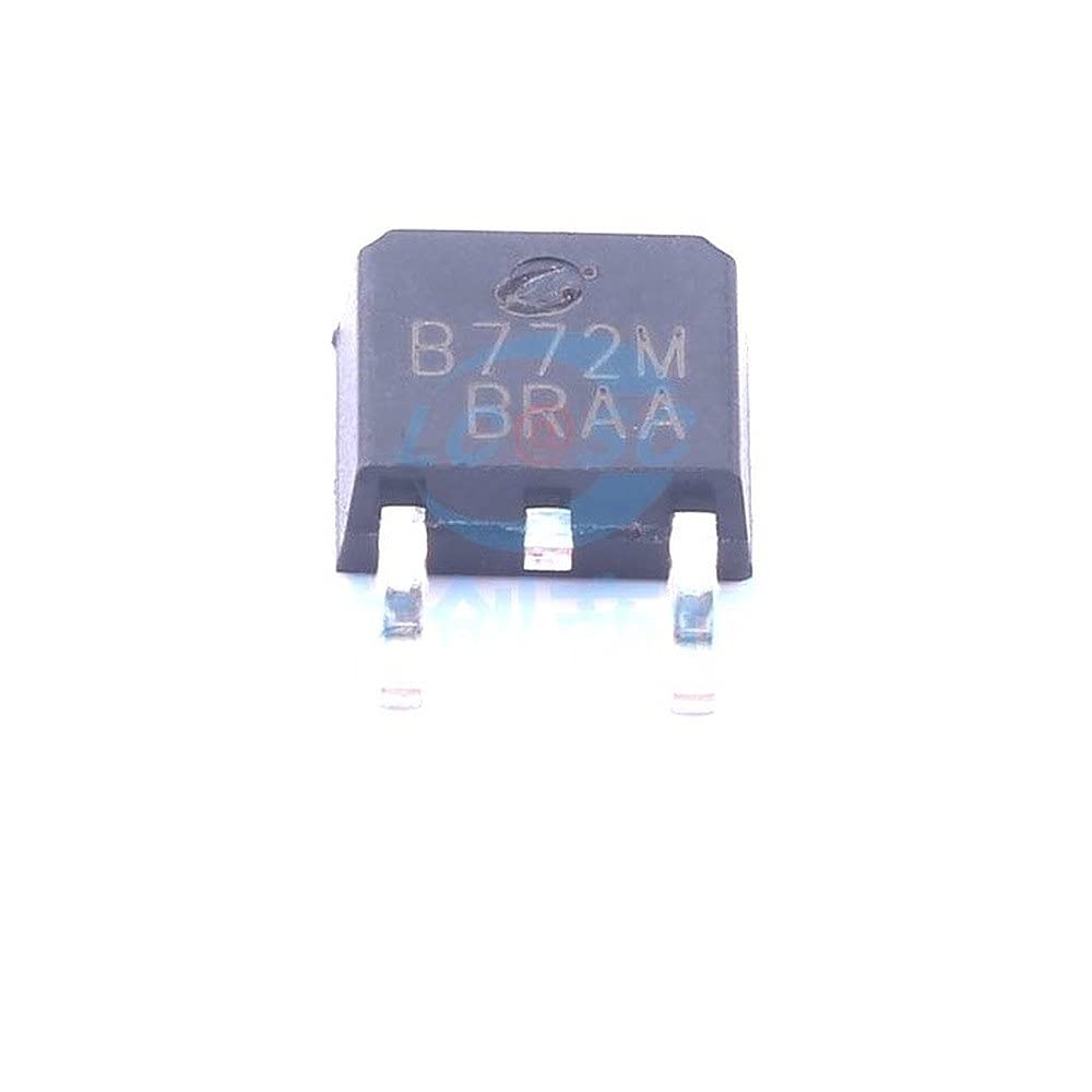 10 pcs Transistor (BJT) B772MY File 160-320. TO-252-2 (DPAK) B772M