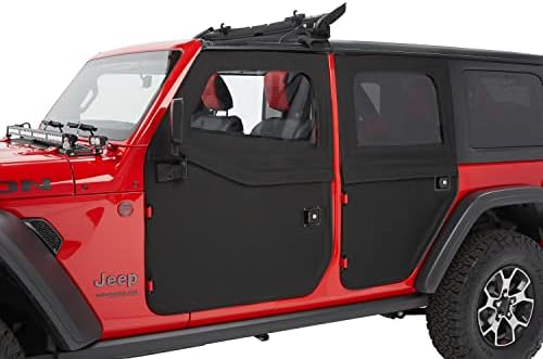 Bestop Full Fabric Doors Black Diamond 5175135 for Jeep JL & JT 2...