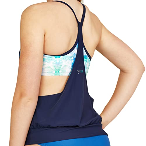 Image of Speedo womens Swimsuit Top Tankini Blouson