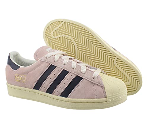 Image of adidas Superstar Mens Shoes Size 9, Color: Pink /Indigo Pink