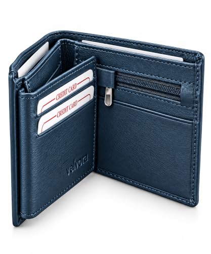 Image of Genuine Leather Wallet for Men with Detachable Card Holder