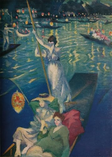 Tableaux Toile une régate de la Tamise Nevinson - Impression d'Art Haut de Gamme 60x90