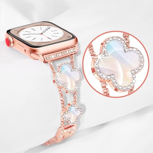wipalor Clover Bands for Apple Watch Bands Women 38/40/41/(42mm S12/11/10) - image 2