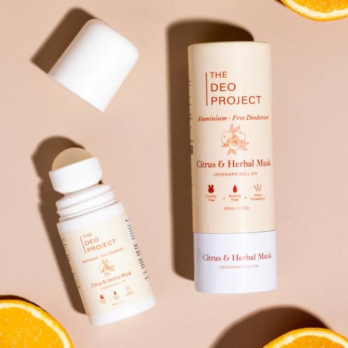 Image of Citrus & Herbal Musk Underarm Roll On | Alcohol & Aluminium-Free | Prevents Odour, Reduces Pigmentation | Long Lasting | Suitable for Sensitive Skin | Unisex - 50ML