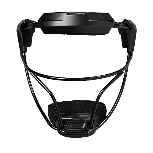 EvoShield Fastpitch Defender's Facemask - Youth, Black