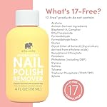 ella+mila Jojoba Nail Polish Remover - Non-Acetone, Non-Toxic Fingernail Polish Remover for Natural Nails - Vegan, Gentle Formula with Jojoba Oil & Vitamins A, C, E (4 fl oz) - Image 5