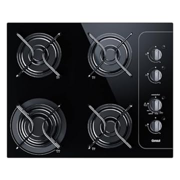 Cooktop 4 bocas Consul com controle fácil e acendimento automático - CD060AE BIVOLT