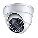 SmoTecQ HD 1200tvl Dome Security Camera Outdoor Indoor 24 IR-Leds Day Night Vision CCTV 3.6mm Lens Wide Angle Video Surveillance System
