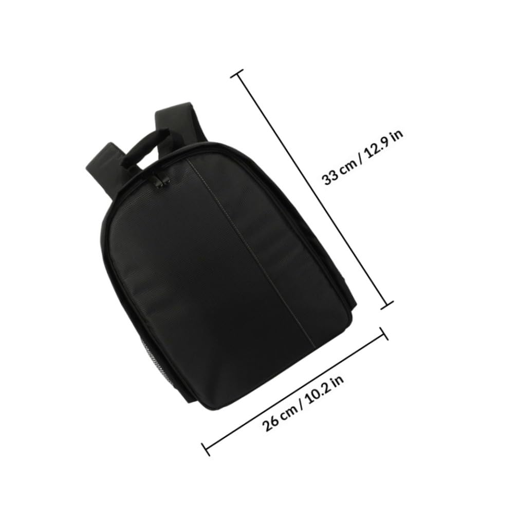 SOLUSTRE Zaino per Fotocamera Reflex in Nylon Doppia Tracolla, Custodia Compatta per Viaggio Spazio per Computer e Treppiede, Adatto a Uomini e Donne