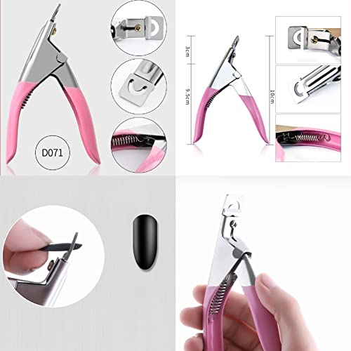 Magik cortaúñas U para uñas acrílicas miniatura 2