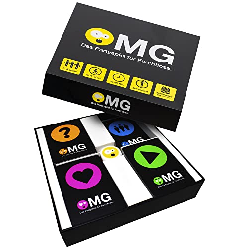 Willingood Hockey Brettspiel, Holz Schnell Sling Puck Match-Spiel, Bouncing Brettspiel, 2 in1 Interaktion Tischhockey Katapult brettspiel, Portable Schachbrett-Set Partyspiele Tisch-Desktop-Spiel 4 Kampfhummel - OMG Das Partyspiel für Furchtlose; Unterhaltung an Geburtstagen, Silvester und jeglichen Feiern – Gesellschaftsspiel mit 245 hochwertigen Spielkarten für 3-8 Spieler