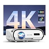 4K Ultra HD Daytime Home Theater Projector High Bright 14300 Lumens Smart Movie Projector HDR Daylight WiFi6 Bluetooth RJ45 LAN Outdoor Gaming Projector Keystone Zoom Outdoor Home Entertainment Work