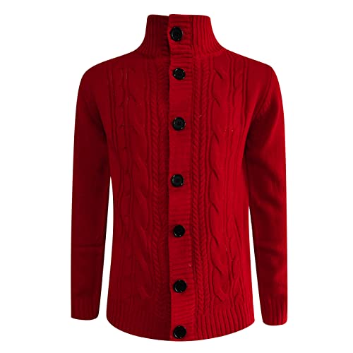 Chaussettes de randonnée homme Red contre le froid et manteau trench foncé tricot