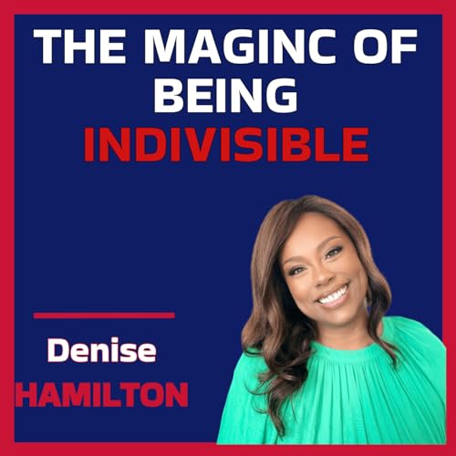 『DENISE HAMILTON: THE MAGIC OF BEING INDIVISIBLE.』のカバーアート