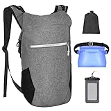 Atarni Dry Bag Wasserdicht Rucksack Tasche - 20L Wasserdichter Beutel Drybag Seesack Waterproof Backpack Packsack Sup Drypack Lightweight Trockentasche für Kajak Rafting Kanu Paddling Fischen