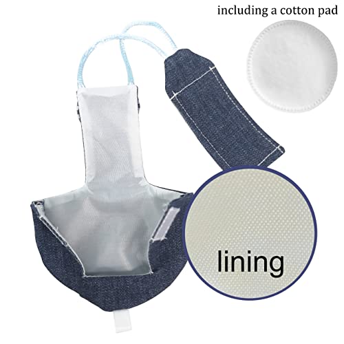 Cockatiel-Bird-Diaper-Flight-Suit-Liners-with-Flying-Rope-Leash-Extension-VANFAVORI-Denim-Blue