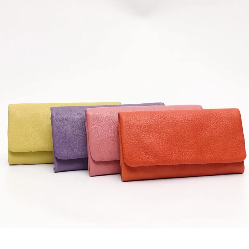 Long Wallet for Women Simple Multi-Pockets Card Holder Female Daily Functional Coin Purses(A)3