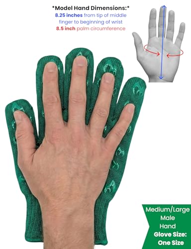 Image of Grill Armor Oven Gloves with Fingers - 932F Heat, Fire & Cut Resistant Mitts for BBQ, Grill, Cooking, Grilling, Baking, Smoker & Fire Pit