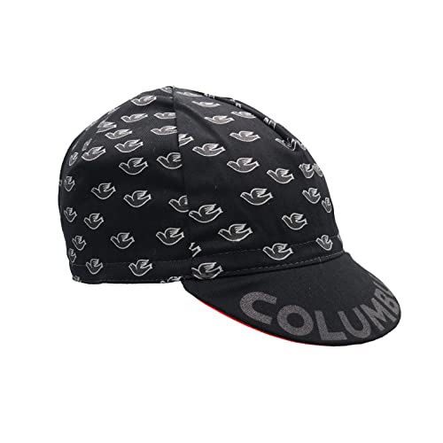 Cinelli Cappellini Unisex Vintage Fixie Retro Road Ciclisti Rider cap - Colombus Colombus, Taglia Unica