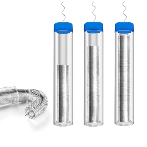 Image of 3Pcs High Purity Low Melt Solder Wire,0.8mm Diameter Rosin Core Solder,electrical solder for Electronic Electrical Soldering(0.8mm 8 /10 /12g) (3pcs 0.8mm /8g /10g /12g)