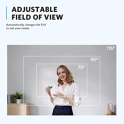 Anker USB-Webcam mit Mikrofon für PC, PowerConf C300 Smart Full HD 1080p Webcam, Rauschunterdrückung, AI-powered Framing… – Bild 6