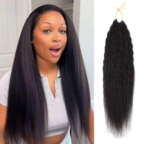 Knotless Pre-Separated Crochet Hair Extensions...