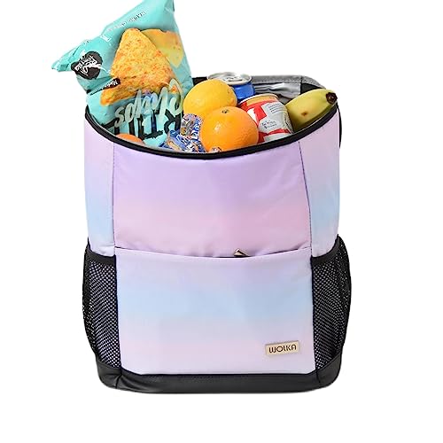 Wolka Backpack Cooler 35 Cans,Small Backpack Coolers Insulated Leak Proof,Lightweight Soft Sided Waterproof Cooler Backpack For Beach Camping Hiking Picnic,Lunch Backpack For Man&Women #TOP5
