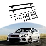 2Pcs Aluminum Lockable Roof Rack Cross Bars fits for Subaru WRX 2015-2020 2021...