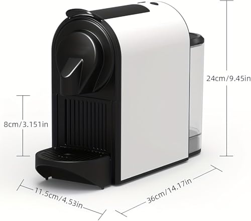 Broyeur à grains expresso automatique et machine compatible capsules 800ml - 3