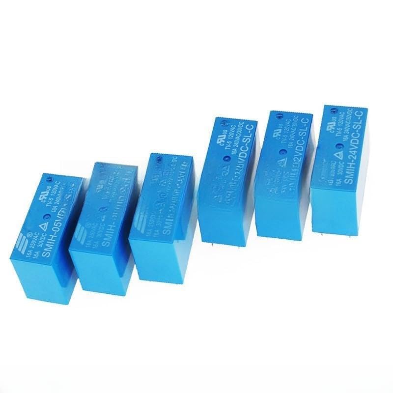 Relais SMIH-12VDC-SL-A 16A 250V commutateur 6 broches lot de 2