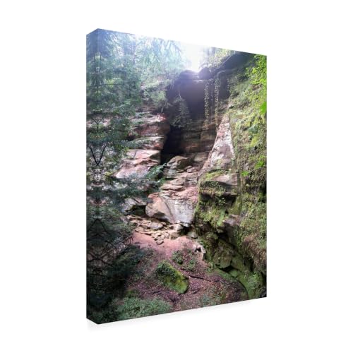 Trademark Fine Art - 'Powerful Walls' Canvas Art - 32x24
