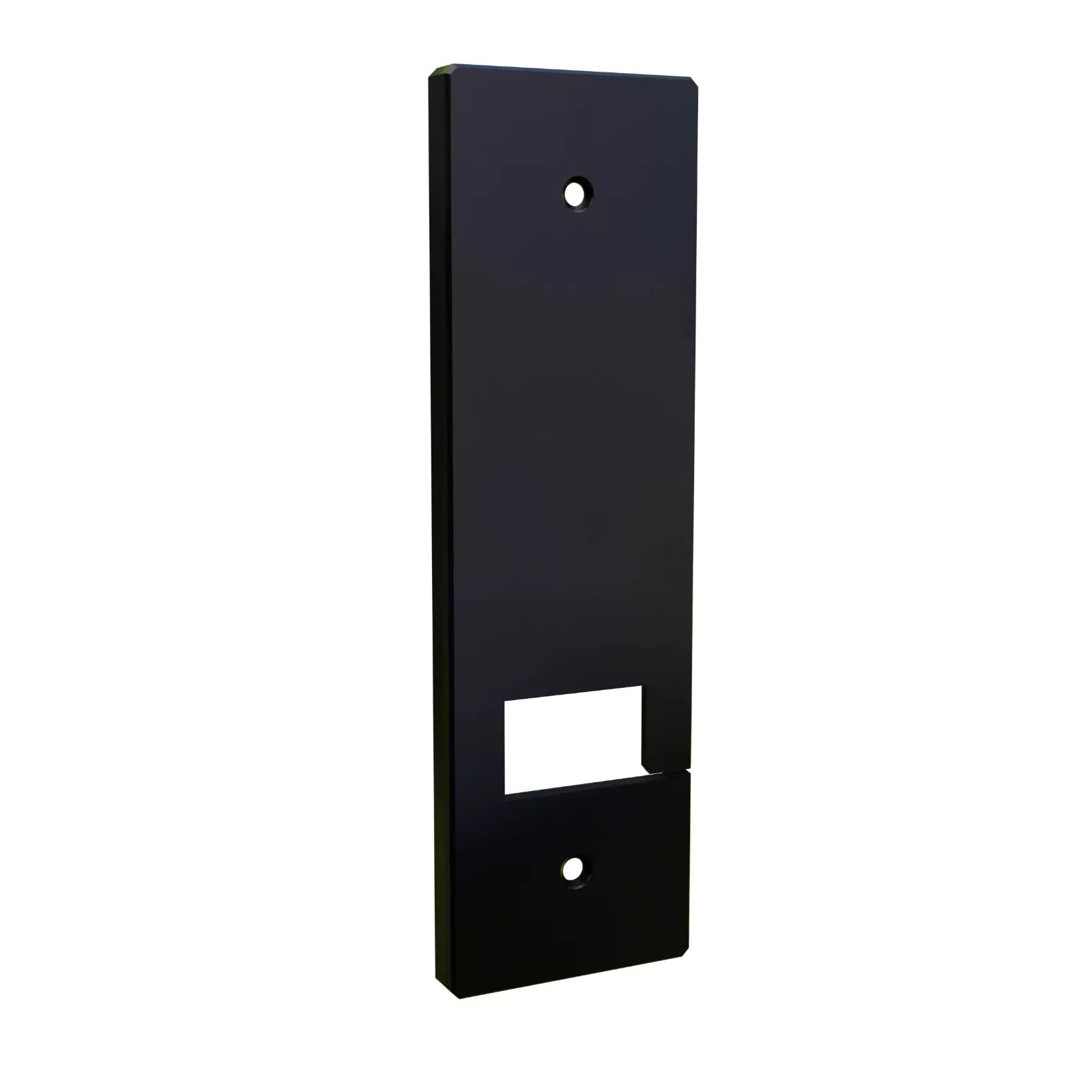 Abdeckung für Fenster Rolladengurt Blende Abdeckung Gurtwicklerblende Ohne Gurtausbau 160mm (Schwarz)