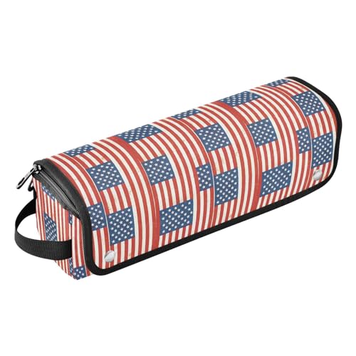Bolsa de Viaje para Herramientas de Cabello y Tapete Resistente al Calor Impermeable Organizador Portátil para Planchas, Rizadoras y Secador de Pelo miniatura 1