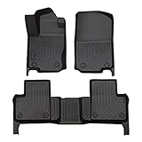 Cartist Floor Mats Fit for 2016-2019 Mercedes Benz GLE 350 400 43 AMG 450 AMG 500 500e 550 550e 63 AMG S (NOT for Coupe) All Weather Floor Liners Front & 2nd Row Heavy Duty
