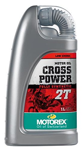 Motorex - Aceite de motor de 2 tiempos Cross Power 2 Tps 100% sintético, 1 litro