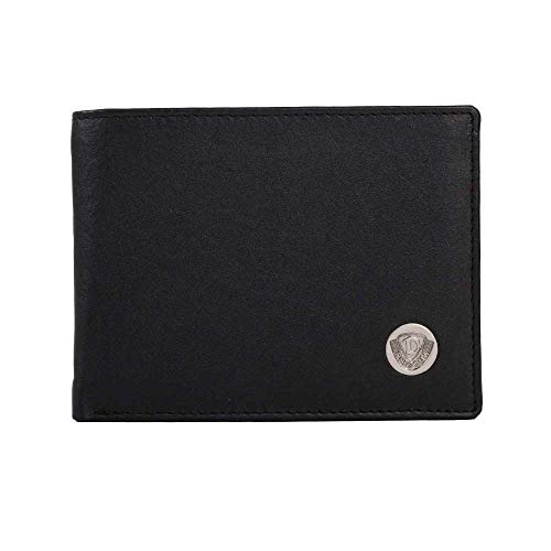 Preisvergleich Produktbild SG Dynamo Dresden Leder-Geldbörse Metall