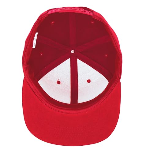 Image of Gelante Plain Blank Flat Brim Adjustable Snapback Baseball Caps Wholesale LOT 12 Pack