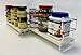 Vertical Spice Combo Spice Rack Drawer - Pull Out Pantry Organizers and Storage - Kitchen Cabinet Organizer - Seasoning Sliding Caddy - Made in USA (5.75