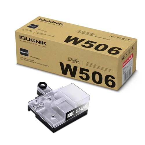 Conteneur de toner usagé CLT-W506 pour réparer les taches d'encre Samsung CLP-6260FD